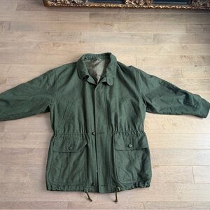 Vintage Duck Valley Hunting Wool Green Jacket size L, made in USA